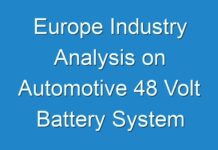 Europe Industry Analysis on Automotive 48 Volt Battery System