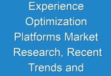Experience Optimization Platforms Market Research, Recent Trends and Growth Forecast 2030