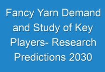 Fancy Yarn Demand and Study of Key Players- Research Predictions 2030