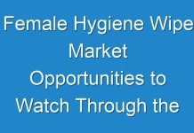 Female Hygiene Wipe Market Opportunities to Watch Through the COVID-19 Pandemic & Beyond