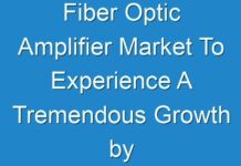 Fiber Optic Amplifier Market To Experience A Tremendous Growth by 2018 – 2028
