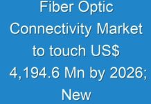 Fiber Optic Connectivity Market to touch US$ 4,194.6 Mn by 2026; New TMR Report Explores Impact of COVID-19 Outbreak on Market
