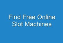 Find Free Online Slot Machines