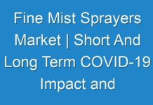 Fine Mist Sprayers Market | Short And Long Term COVID-19 Impact and Recovery Analysis 2024-2027