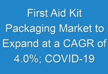 First Aid Kit Packaging Market to Expand at a CAGR of 4.0%; COVID-19 to Affect Future Growth Trajectory