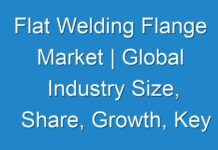 Flat Welding Flange Market | Global Industry Size, Share, Growth, Key Companies Trends & Forecast 2024-2030