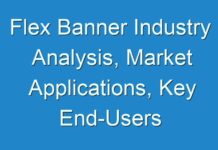 Flex Banner Industry Analysis, Market Applications, Key End-Users Forecasts To 2030