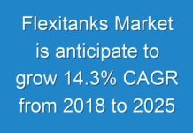 Flexitanks Market is anticipate to grow 14.3% CAGR from 2018 to 2025