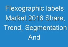 Flexographic labels Market 2016 Share, Trend, Segmentation And Forecast To 2024