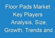 Floor Pads Market Key Players Analysis, Size, Growth, Trends and Forecast up to 2028