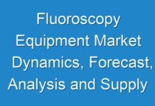 Fluoroscopy Equipment Market Dynamics, Forecast, Analysis and Supply Demand 2017 to 2024