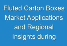 Fluted Carton Boxes Market Applications and Regional Insights during the Forecasted Period 2024-2030