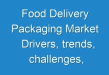Food Delivery Packaging Market Drivers, trends, challenges, competition, and regional analysis