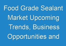Food Grade Sealant Market Upcoming Trends, Business Opportunities and Regional Outlook with Forecast till 2031