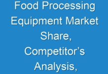 Food Processing Equipment Market Share, Competitor’s Analysis, Supply and Consumption 2019 Research Report Forecast To 2027