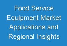 Food Service Equipment Market Applications and Regional Insights during the Forecasted Period 2024-2030