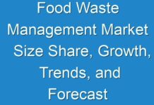 Food Waste Management Market Size Share, Growth, Trends, and Forecast 2019 – 2027