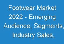 Footwear Market 2024 – Emerging Audience, Segments, Industry Sales, Profits & Analysis