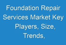 Foundation Repair Services Market Key Players, Size, Trends, Opportunities and growth Analysis