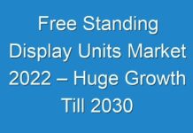 Free Standing Display Units Market 2024 – Huge Growth Till 2030