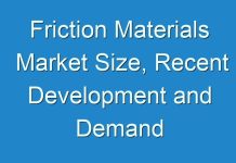 Friction Materials Market Size, Recent Development and Demand Analysis Report 2024-2027