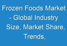 Frozen Foods Market – Global Industry Size, Market Share, Trends, Analysis, and Forecast 2019 – 2027