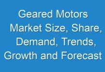 Geared Motors Market Size, Share, Demand, Trends, Growth and Forecast to 2024