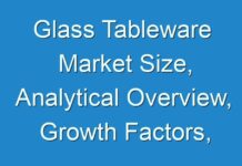 Glass Tableware Market Size, Analytical Overview, Growth Factors, Demand, Trends And Forecast To 2025