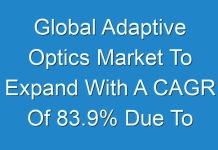 Global Adaptive Optics Market To Expand With A CAGR Of 83.9% Due To High Demand For Advanced Optics In End-Use Industries