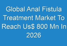 Global Anal Fistula Treatment Market To Reach Us$ 800 Mn In 2026