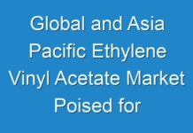 Global and Asia Pacific Ethylene Vinyl Acetate Market Poised for Steady Growth in the Future