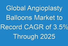 Global Angioplasty Balloons Market to Record CAGR of 3.5% Through 2025