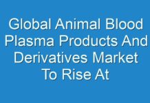 Global Animal Blood Plasma Products And Derivatives Market To Rise At 7.10% Cagr Driven By Recent Product Advancements, Observes TMR