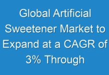 Global Artificial Sweetener Market to Expand at a CAGR of 3% Through 2027