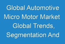 Global Automotive Micro Motor Market Global Trends, Segmentation And Opportunities Forecast To 2017 – 2025