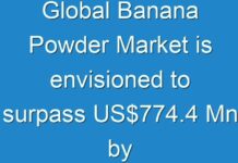 Global Banana Powder Market is envisioned to surpass US$774.4 Mn by 2027: TMR