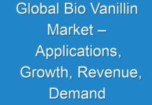 Global Bio Vanillin Market – Applications, Growth, Revenue, Demand and Forecast Analysis to 2025