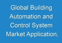 Global Building Automation and Control System Market Application, Innovations, Geography and Global Forecast 2024