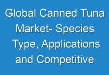 Global Canned Tuna Market- Species Type, Applications and Competitive Analysis to 2025