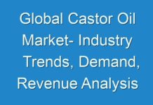 Global Castor Oil Market- Industry Trends, Demand, Revenue Analysis and Driving Factors to 2026