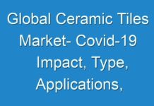 Global Ceramic Tiles Market- Covid-19 Impact, Type, Applications, Growth and Forecast Analysis to 2027
