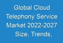 Global Cloud Telephony Service Market 2024-2027 Size, Trends, Research Report, Growth Trends, Opportunities, Forecast to 2027