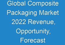 Global Composite Packaging Market 2024 Revenue, Opportunity, Forecast and Value Chain 2027