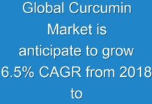 Global Curcumin Market is anticipate to grow 6.5% CAGR from 2018 to 2026: TMR