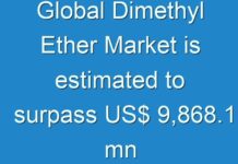 Global Dimethyl Ether Market is estimated to surpass US$ 9,868.1 mn by 2025