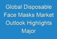 Global Disposable Face Masks Market Outlook Highlights Major Opportunities by 2024