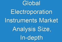 Global Electroporation Instruments Market Analysis Size, In-depth Analysis, Volume, Trend and Growth