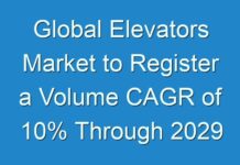 Global Elevators Market to Register a Volume CAGR of 10% Through 2029