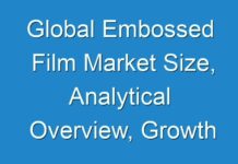 Global Embossed Film Market Size, Analytical Overview, Growth Factors, Demand, Trends And Forecast To 2025