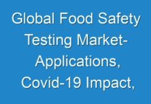 Global Food Safety Testing Market- Applications, Covid-19 Impact, Size, Share and Forecast Analysis to 2030